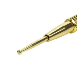Brass ear massage probe