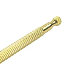 Brass ear massage probe