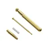 Brass ear massage probe - professional acupuncture pen