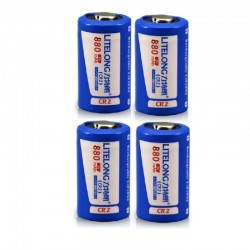 Bateria litowa Cr2 880mah - ładowalna - LiFePO4 - 4 - 12 sztuk