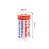 2 pieces Cr2 200mAh rechargeable battery - with Cr2/CR123A universal smart charger