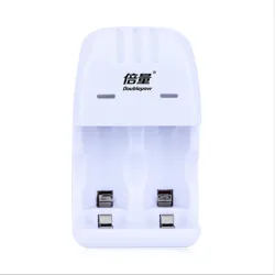 2 pieces Cr2 200mAh rechargeable battery - with Cr2/CR123A universal smart charger