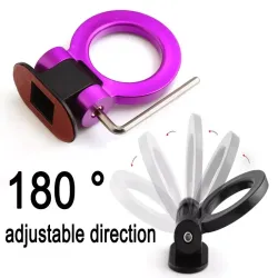 PegatinasUniversal car tow hook - ring shaped