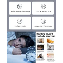 Wireless head massager - acupuncture headband - relaxing - insomnia - anxiety relief - USBSleeping