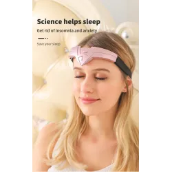 Wireless head massager - acupuncture headband - relaxing - insomnia - anxiety relief - USBSleeping