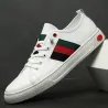 Modieuze casual sneakers - echt leer - ademend - lichtgewichtSchoenen