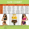 Sunflower bikini set - two piece - lace up