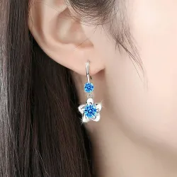 AretesFlower tassel earrings - 925 sterling silver