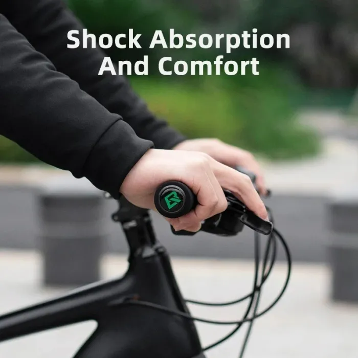 Bicycle handlebar covers - silicone / sponge grips - anti-skid / shock-absorbing - ultraight