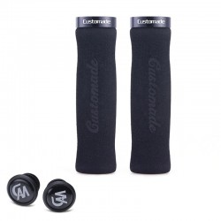 MTB bicycle handlebar cover - sponge grips - anti-slip - with ends