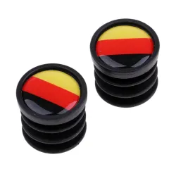 Końcówki kierownicy rowerowej - zaślepki - 22mm - flagi narodoweNaprawa