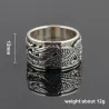 Oude Chinese drakenring - 925 sterling zilverRingen