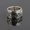 Alter chinesischer Drachenring - 925er Sterlingsilber