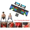 9 in 1 - Liegestütze Rack - Faltbrett - Trainer für Bauch / Brust / Muskel