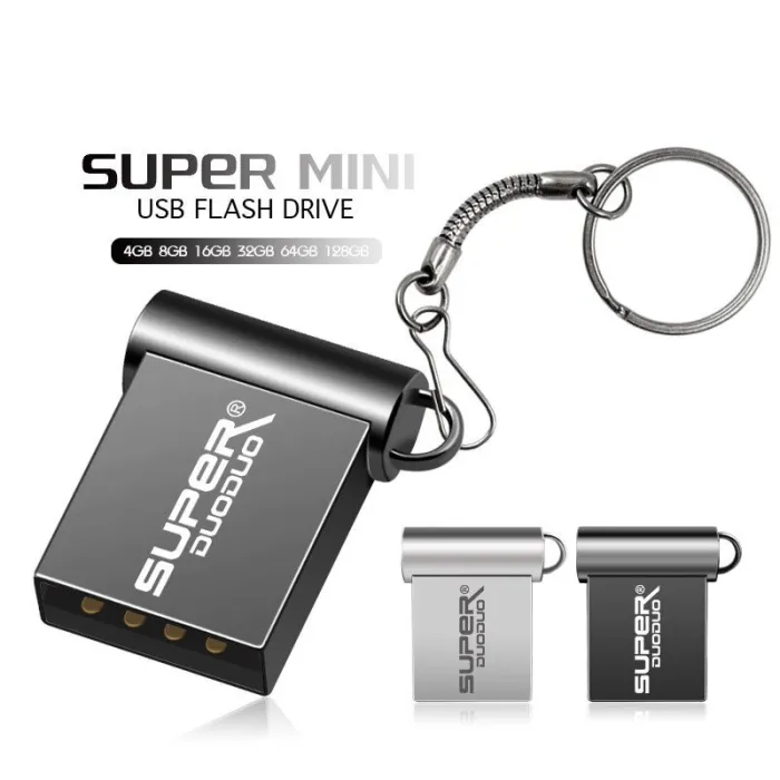 SanDisk - USB 2 - pendrive super mini - com chaveiro - 8GB - 16GB - 32GB - 64GB - 128GB - 256GB