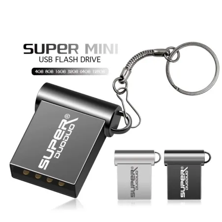 SanDisk - USB 2 - super mini pendrive - mit Schlüsselanhänger - 8GB - 16GB - 32GB - 64GB - 128GB - 256GB