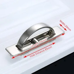 Hidden door handles - pull cover - furniture knobs