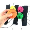 Rubber ball - with elastic string - wrist training