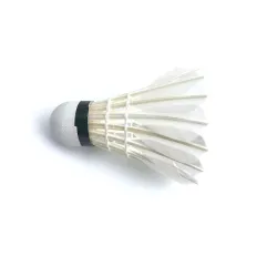 Badminton shuttlecock - white goose feather - 3pcs / 6pcs