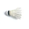 Badminton shuttlecock - white goose feather - 3pcs / 6pcs
