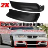 Front bumper splitter - spoiler lip - carbon fiber - for BMW E46 M3 1999-2006Exterior accessories