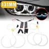 Angel eye light - halo ring - white LED - 131mm - for BMW E36 E38 E39 E46 - 4 pieces