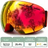 Gafasgafas de esquí - antifog - protección UV - lente intercambiable - unisex