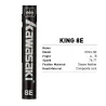 Kawasaki - King 8E - badmintonshuttle - ganzenveer - snelheid 76/77 - 12 stuksBadminton