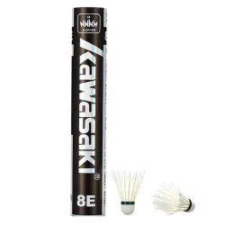 Kawasaki - King 8E - lotka do badmintona - pierze gęsie - prędkość 76/77 - 12 sztukBadminton