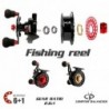 Ice fishing reel - raft wheel - 6+1 ball bearings