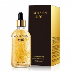 Piel100Ml 24K Gold Tense Moisture Essence Pure Hyaluronic Acid Serum Anti-Wrinkle Golden Nicotinamide Liquid Skin Care Essence