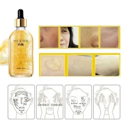 Moisture face essence - hyaluronzuur - anti-rimpel serum - 24K goud - 100 mlHuid