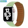 Apple Watch - silikonowy / skórzany pasek magnetyczny - 38 mm - 42 mmAkcesoria