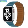 Apple Watch - silikonowy / skórzany pasek magnetyczny - 38 mm - 42 mmAkcesoria