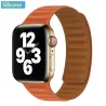 Apple Watch - silikonowy / skórzany pasek magnetyczny - 38 mm - 42 mmAkcesoria