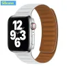 Apple Watch - silikonowy / skórzany pasek magnetyczny - 38 mm - 42 mmAkcesoria