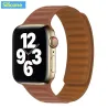 Apple Watch - silikonowy / skórzany pasek magnetyczny - 38 mm - 42 mmAkcesoria