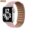 Apple Watch - silikonowy / skórzany pasek magnetyczny - 38 mm - 42 mmAkcesoria