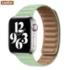 Apple Watch - silikonowy / skórzany pasek magnetyczny - 38 mm - 42 mmAkcesoria