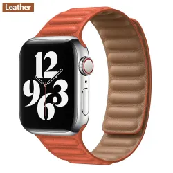 Apple Watch - silikonowy / skórzany pasek magnetyczny - 38 mm - 42 mmAkcesoria
