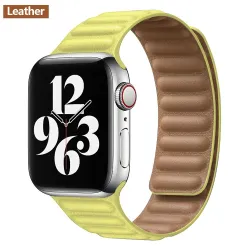 Apple Watch - silikonowy / skórzany pasek magnetyczny - 38 mm - 42 mmAkcesoria