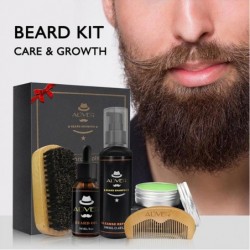BarbaBeard styling kit - facial hair care - beard oil / scissors / cream / lotion