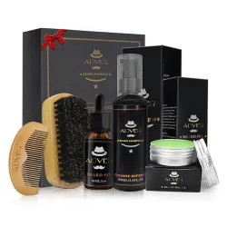 Baardstylingset - balsem / olie / / lotion / kamBaard