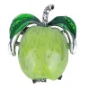 Roter / grüner Apfel - elegante Brosche
