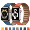 Apple Watch - Magnetarmband aus Silikon / Leder - 38 mm - 42 mm