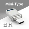Memory stick - dual USB - 3.0 - type-C - rotatable - 32GB - 64GB - 128GB