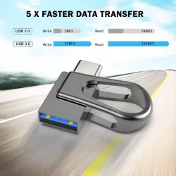 Mini USB flash drive - OTG - 32GB / 64GB / 128GB