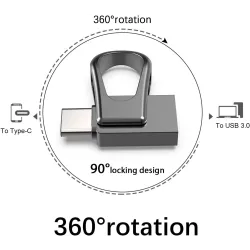 Mini USB flash drive - OTG - 32GB / 64GB / 128GB