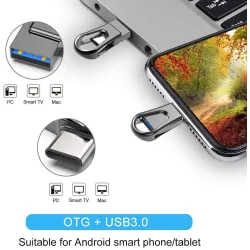 Mini USB flash drive - OTG - 32GB / 64GB / 128GB