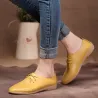 BotasLeather flats - pointed toe shoes